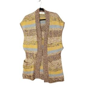 Anthropologie Multicolor Striped Cardigan